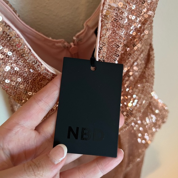 Kash Gown in Baby Pink - Picture 7 of 9